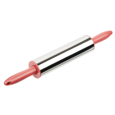 Скалка для теста 38см, нерж.сталь, пластик VETTA (1/12/72)