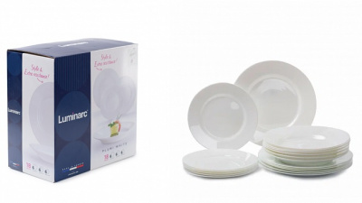 Набор стол 18пр PLUMI (ударопр.стекло) (1/1)