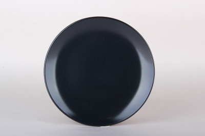 Тарелка 19см Color (nero) десертная (кер.) (6/48)