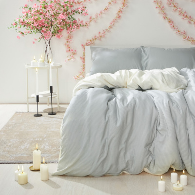 КПБ Евро "Фрэя" 4пр, микросатин, серый PROVANCE  (1/10)