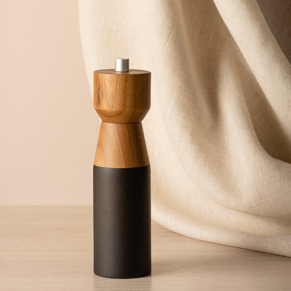 Мельница для специй, 5.5x5.5x21.4см, акация BY COLLECTION (1/12)