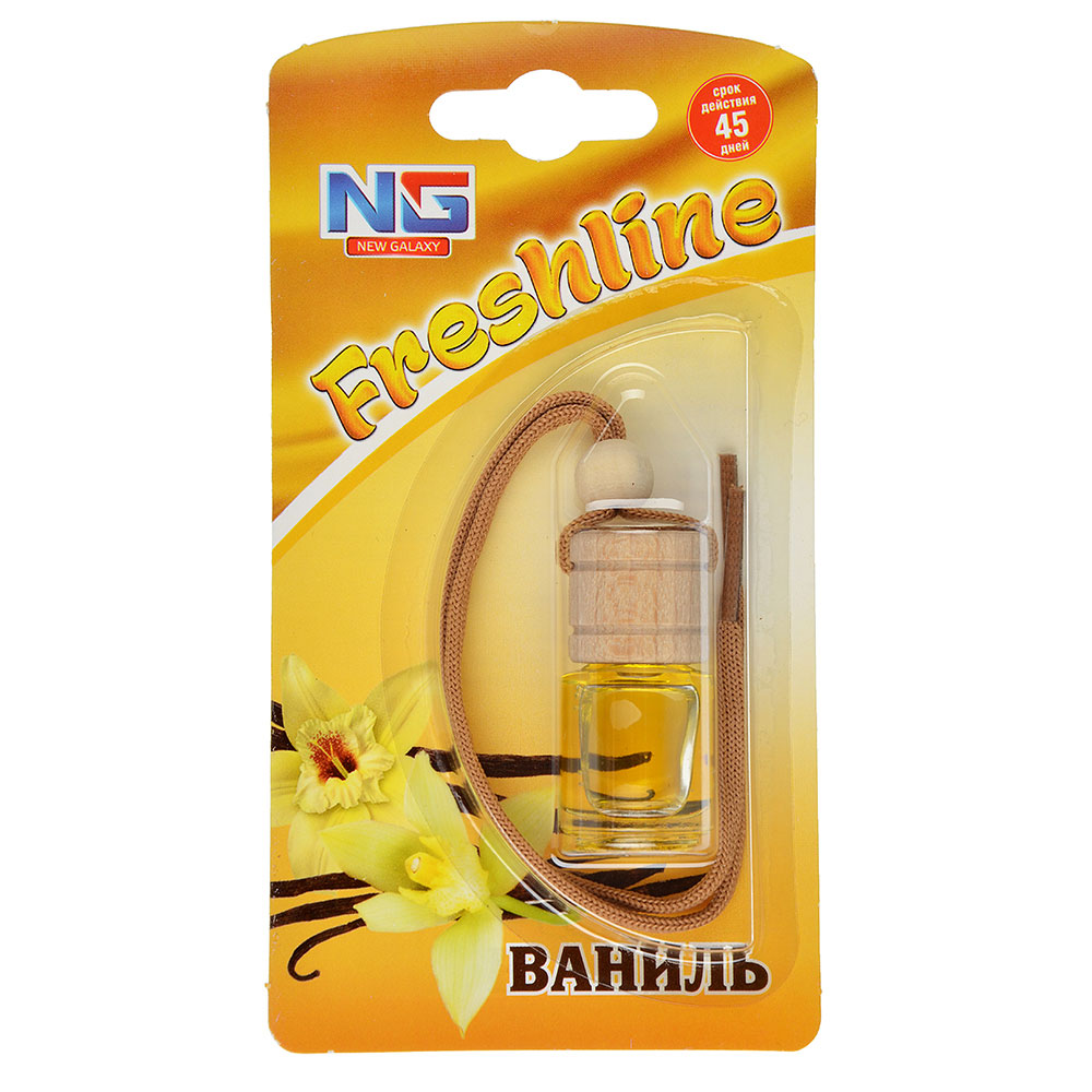 Ароматизатор NEW GALAXY Freshline ваниль (подвесной) (1/12/48)