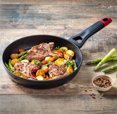 Сковорода 28см SMART COOKING индукция(алюм.,антипр.покр.) (1/6)