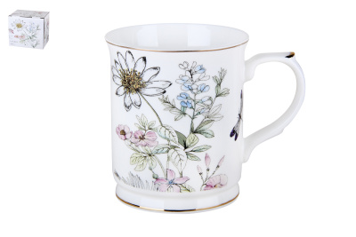 Кружка 400мл "Garden joy" п/у (фарф.) (1/48)