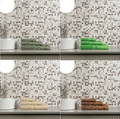 Полотенце махровое, 100% хлопок, 30х50см, 465 гр/м, 4 цв PROVANCE Миэль (4/260)