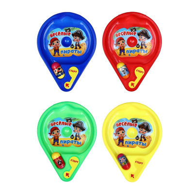 Игра головоломка на равновесие, пластик PP, 14,5х11см, 4цв ИГРОЛЕНД (1/12/480)