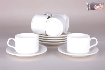 Набор чайный 12пр 215мл Cold п/у (фарф) (1/8)