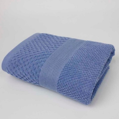 Полотенце махровое КОРСИКА 70х130, 420гр./м2, дельфинный (1/10)