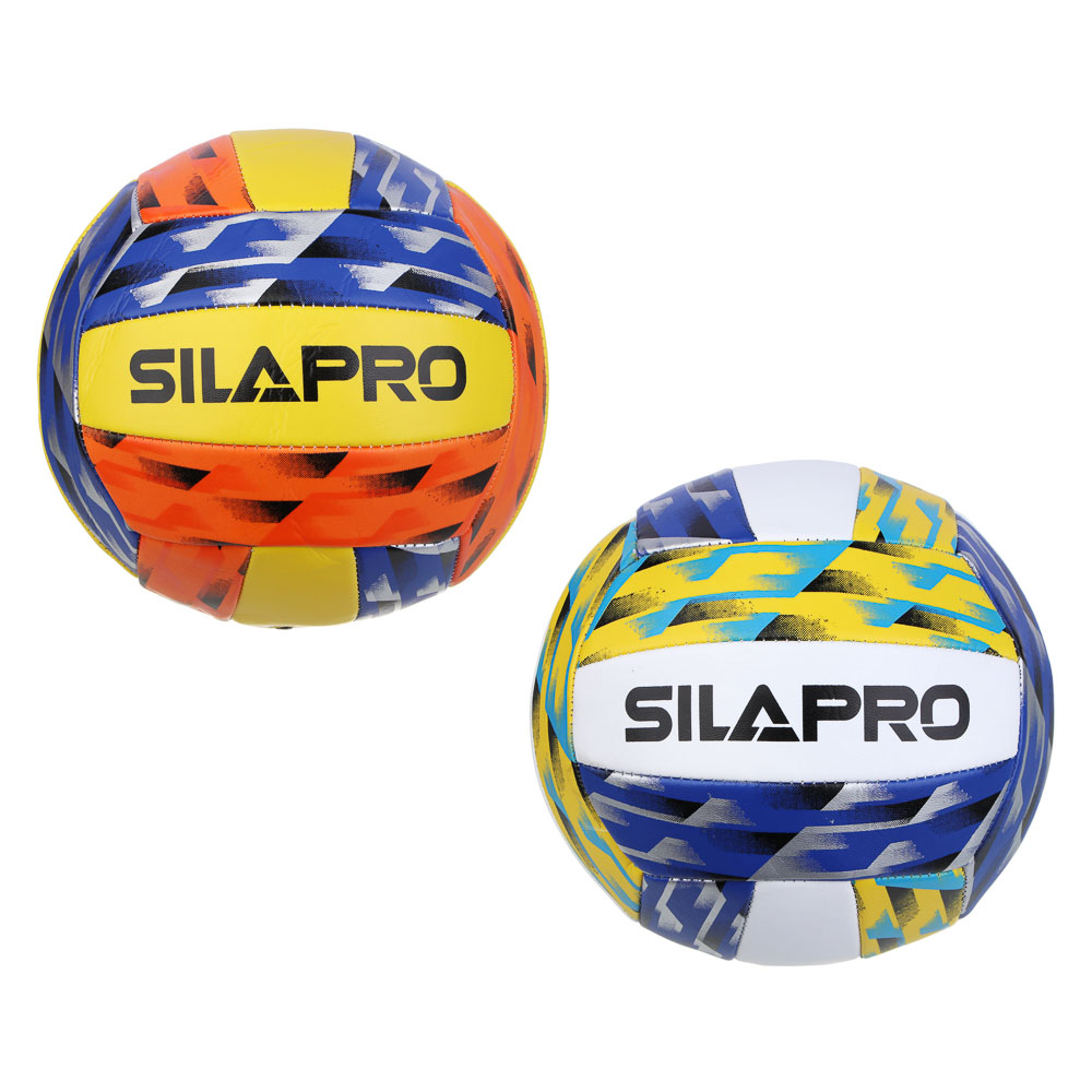 Мяч волейбольный 22см, 5 р-р, 2сл, PVC 1.6мм, 260г (+-10%) SILAPRO (1)