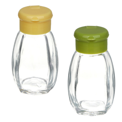 Солонка 3,3*7,3см (стекло/пластик) (1/24/288)