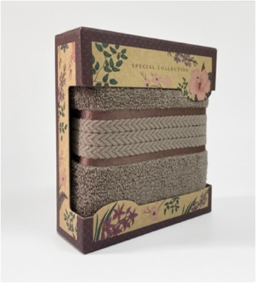 Набор подарочный "ВДОХНОВЕНИЕ" АМУР 50х90 (1шт), 400 гр./м2, королевский песок (1)