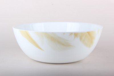 "Золотое перо" Салатник 18,5см 1100мл (стеклокер.) (6/36)