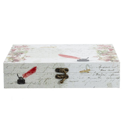 Шкатулка, L24 W17 H6 см (МДФ)(24)