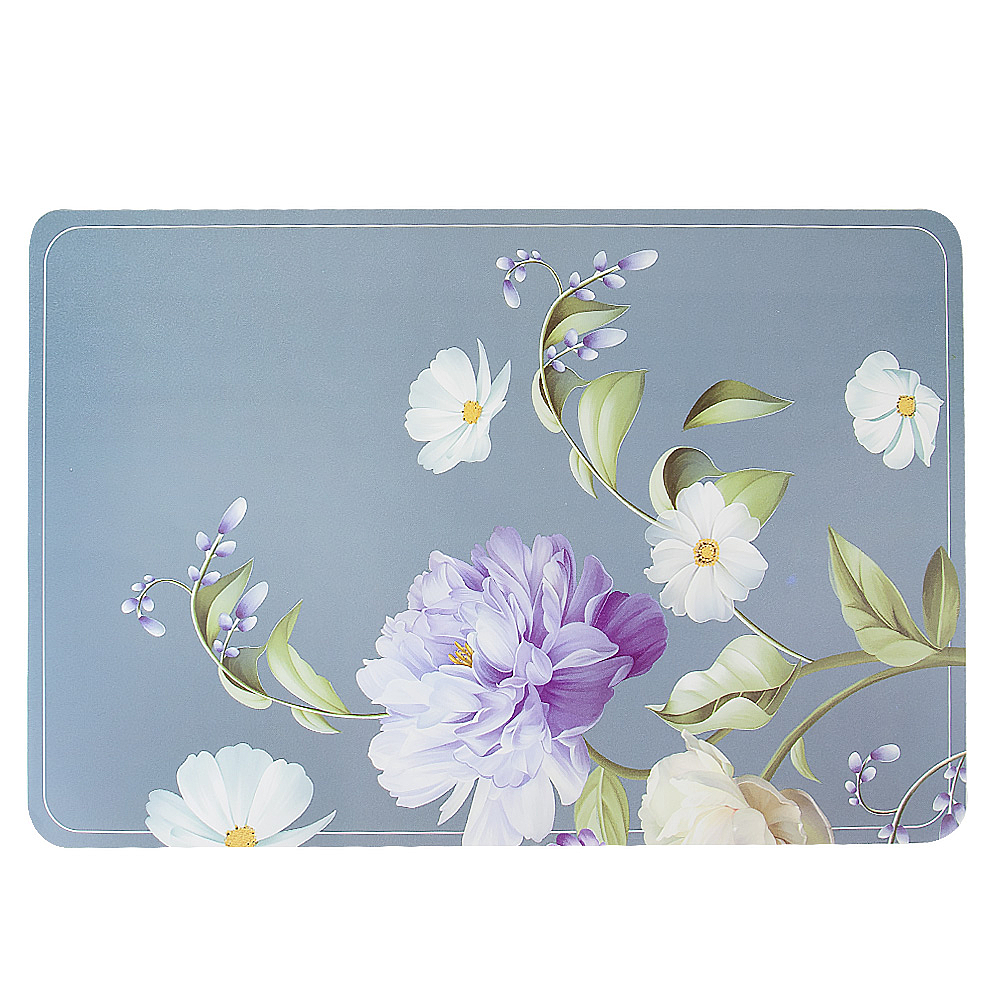 Салфетка сервировочная (плейсмат) "Floristry" 43*28см (min12)(упаковочный пакет)(12)