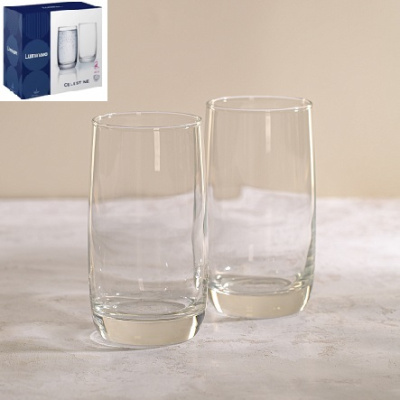 Набор стаканов 2шт*330мл СЕЛЕСТИН высокие (удароп.стекло)(1/6)