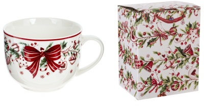 Кружка 600мл L14,5 W11 H8,5см (фарф.) (1/1/24)