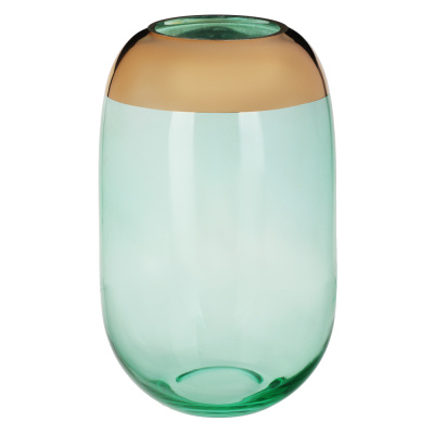 Ваза стеклянная, декоративная, 17,5x28 см, арт.6 (1/12)