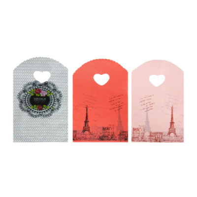 Пакет ПВД выруб. 13*20 45мкм цена за 1шт в ассорт.(50/50)