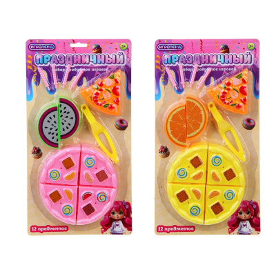 Набор продуктов "Праздничный", PP, ABS, 17х3х31,4 см ИГРОЛЕНД (6/144)