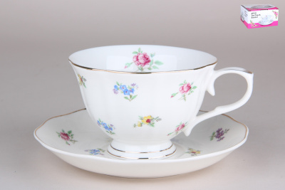 Пара чайная 220мл п/у (фарф.) (1/48)