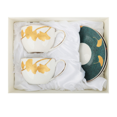 Набор чайный 4 пр., 240мл, 15см, Аврора кост. фрф MILLIMI (1/12)