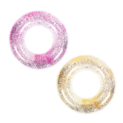 Круг надувной с блестками, d75см, ПВХ 0.18мм SILAPRO (1/10/100)