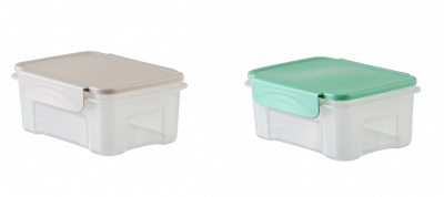 Контейнер для СВЧ прямоугольный 0,75л Lock Duo (1/20)