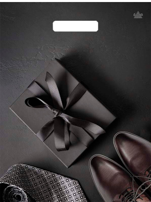 Пакет Мужской фасон-пакет вырубной 400х310х60мм (50/500)