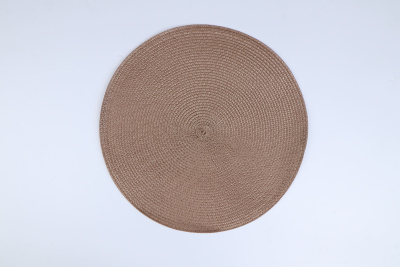 Плейсмат 38см светло-коричневый (пласт.)(12/300)