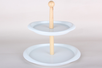 Ваза 2-х ярусная 21,5*27см керамика (1/16)