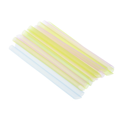 Набор трубочек д/напитков, 20 шт, микс перламутр. цв, d1, 19 см Капитан Весельчак (24/24)