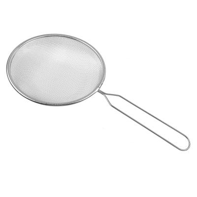Сито с ободком и ручкой 14см (мет) (1/10/400)
