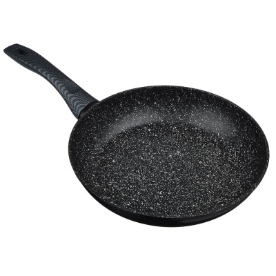 Сковорода 260мм SATOSHI Карбон АП,литая,мрамор, индукц (1/6)