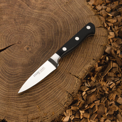 Нож кухонный овощной 9см SATOSHI Старк кованый (1/12/120)