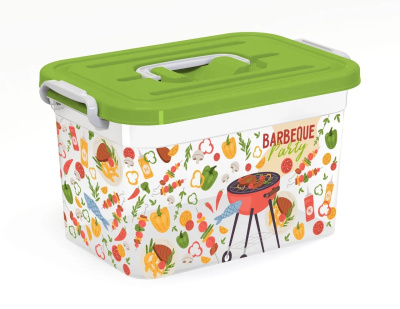 Контейнер для шашлыка BBQ party 6,5л (1/8)