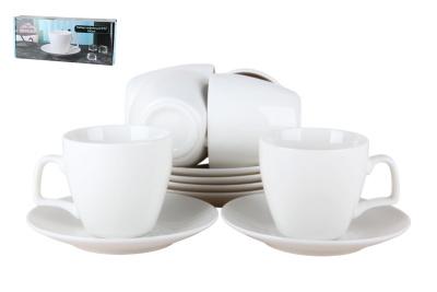 Набор кофейный 100мл 12пр Классика п/уп (фарф.) (1/16)