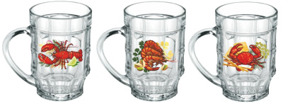 Кружка д/пива 500мл "Пинта" (Деликатес) (стекло) (8/432)