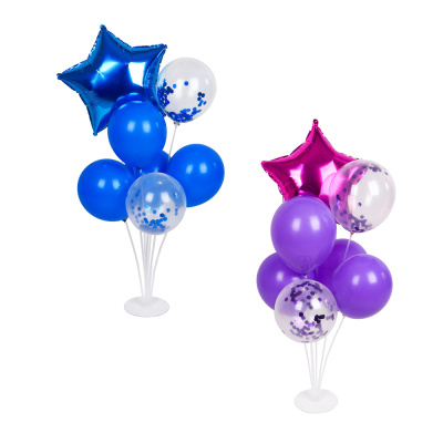 Набор шаров 7шт на подставке, пластик, фольга, 2 диз FNtastic (1/72)