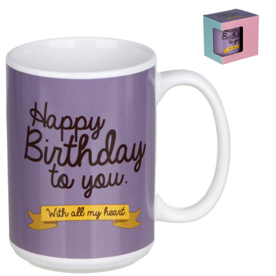 Кружка, 425 мл, керамика, арт.22 (1/60)