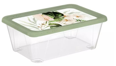 Контейнер прямоугольный 1.65л FLORIANA пластик (1/12)