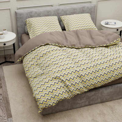 КПБ "КОРСИКА", 1,5 спальный, нав. 70х70-2 шт, поплин, 110 гр/м2