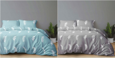 КПБ 1,5сп 4пр, бязь, 100% хлопок, Перья PROVANCE (1/6)