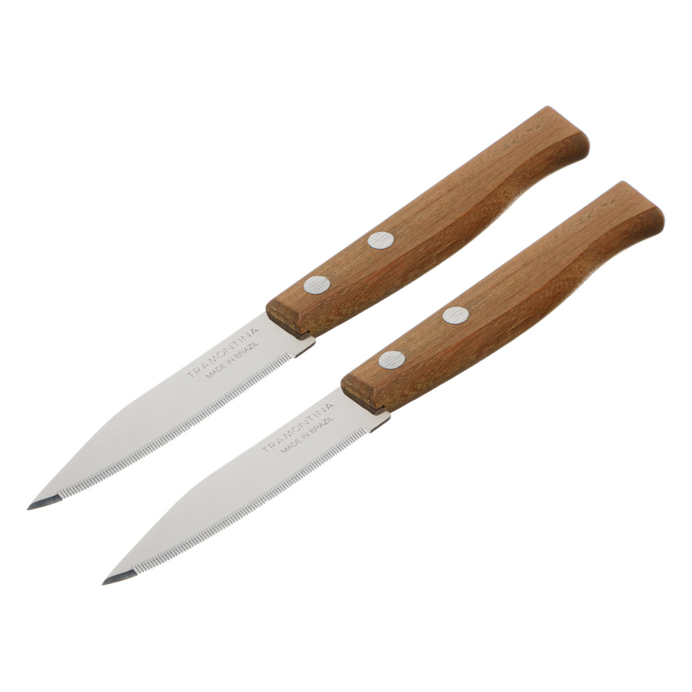 Нож кухонный 8см Tramontina Tradicional (блистер) цена за 2шт (6/30/300)