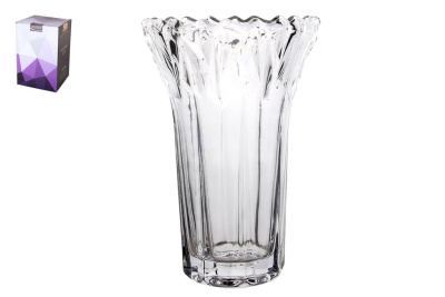 Ваза для цветов 12.5х18.5х6.5см (Стекло) (1/12)