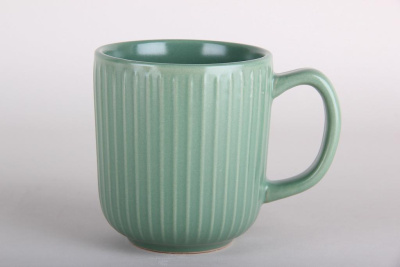 "Costa" Кружка 450мл (green),керам (12/36)