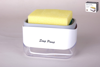 Емкость д/моющего средства 12,5х8,5х8,5см пласт (1/100)