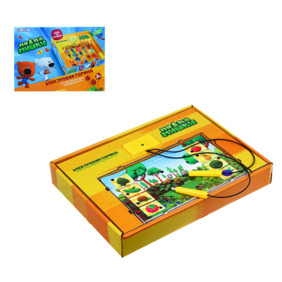 Электровикторина "Мимимишки", световая индикация, ABS,картон, 3xLR41, 28х20,5х4см(1/48)