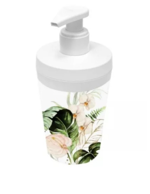 Диспенсер д/жидкого мыла "FLORIANA" пластик (1/16)