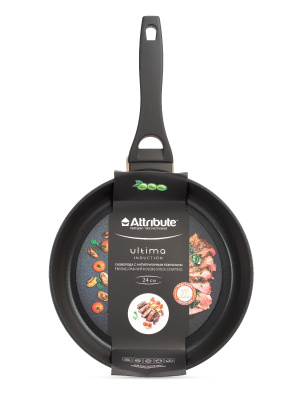 Сковорода 24см глубокая ULTIMA индукция (алюм.,антипр.покр.) (1/6)