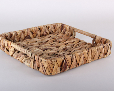 Поднос 24*24*4см бамбук (1/24)